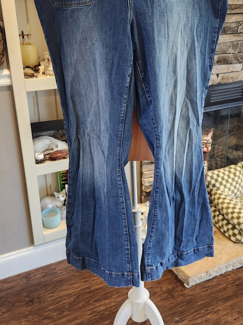 Ava & Viv Medium Blue Flare Jeans